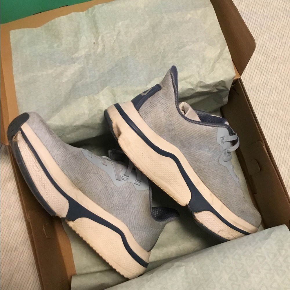 Women’s  Gray Blue Casual Comfort Sneakers